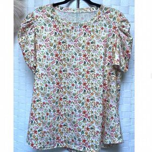 Ivicoer Fashion Flotal Top Size XL